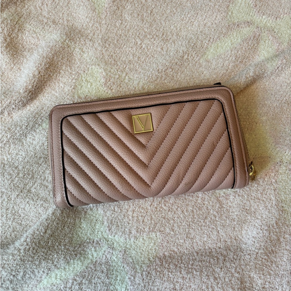 Victoria secret zipper wallet